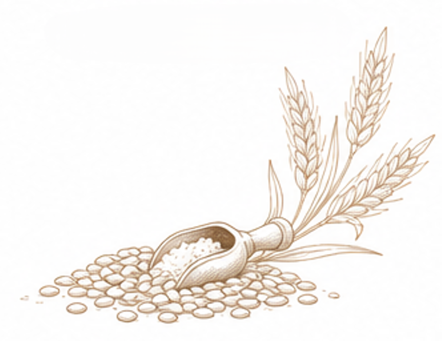 Wheat decoration