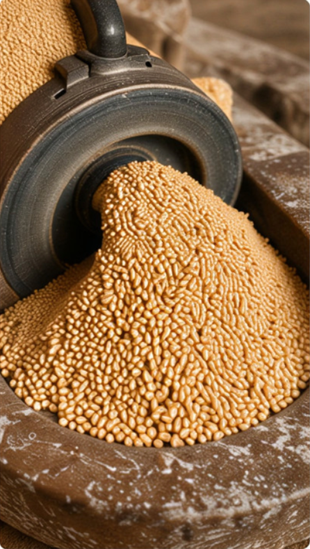 Milling wheat